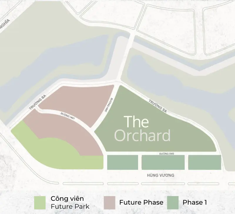 Mặt bằng dự án Sycamore Bình Dương