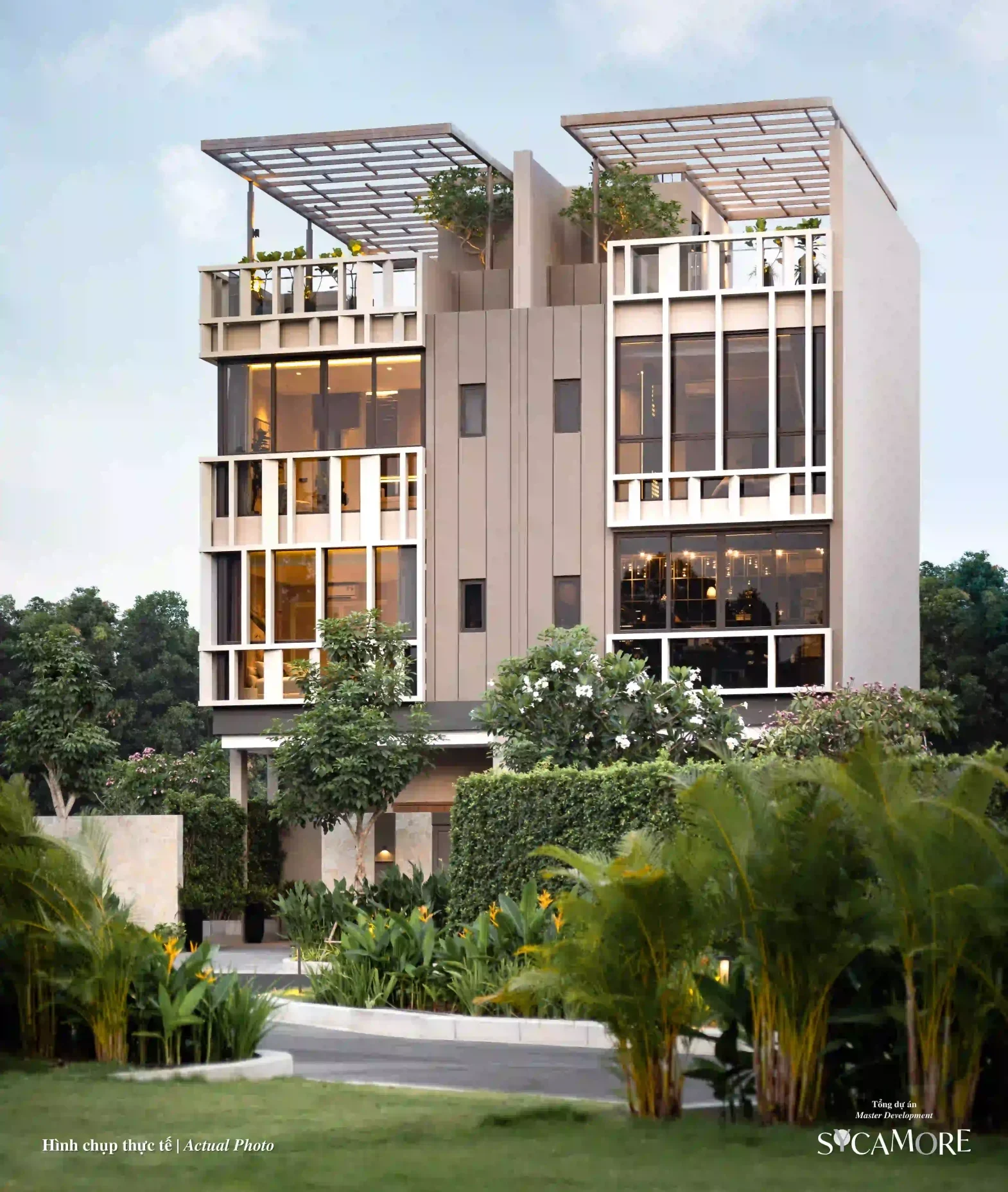 bán nhà phố Sycamore Bình Dương