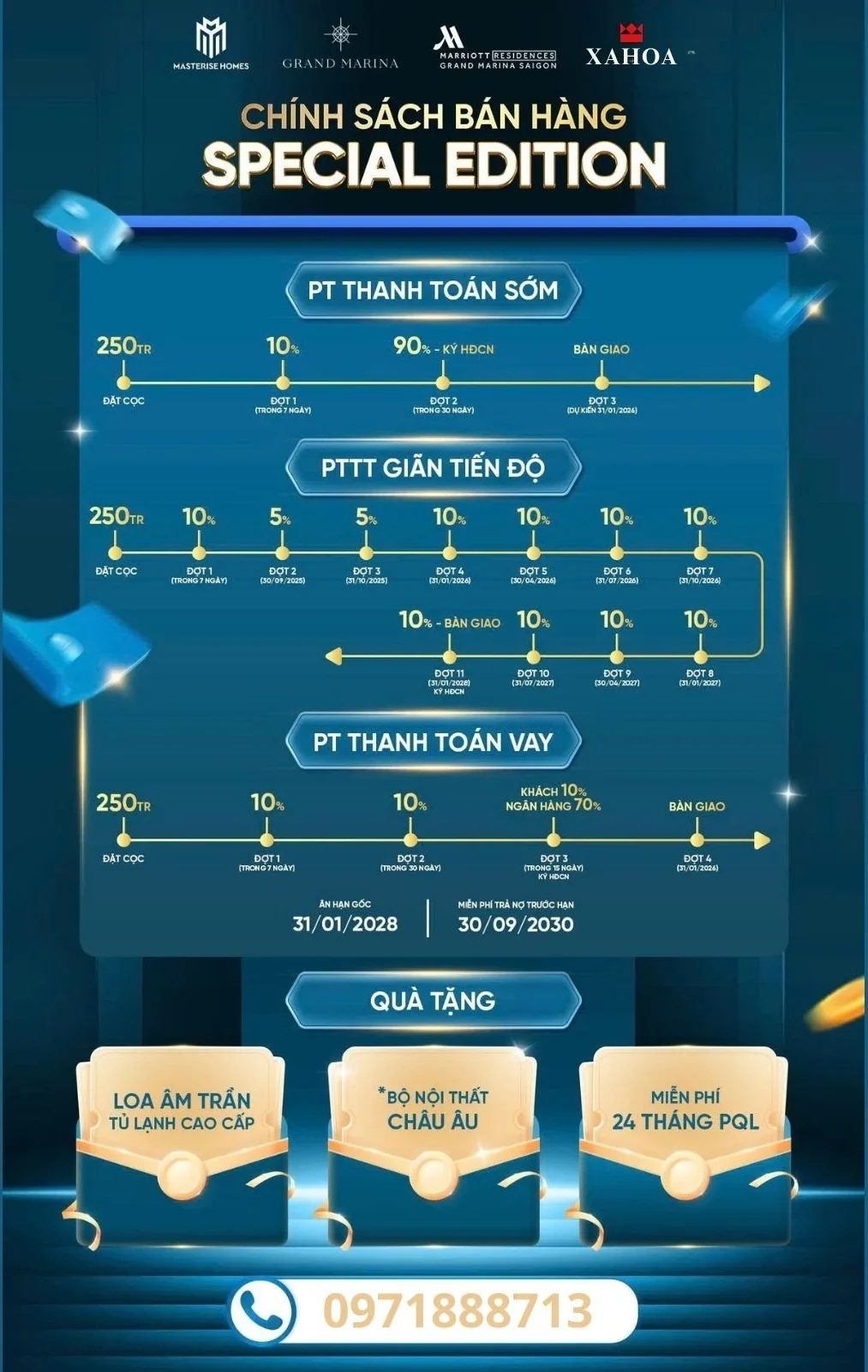 chính sách bán hàng Special Edition Grand Marina saigon