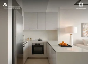 bếp căn hộ Officetel Marriott