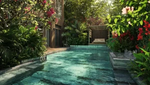 hồ bơi biệt thự orchard mansion